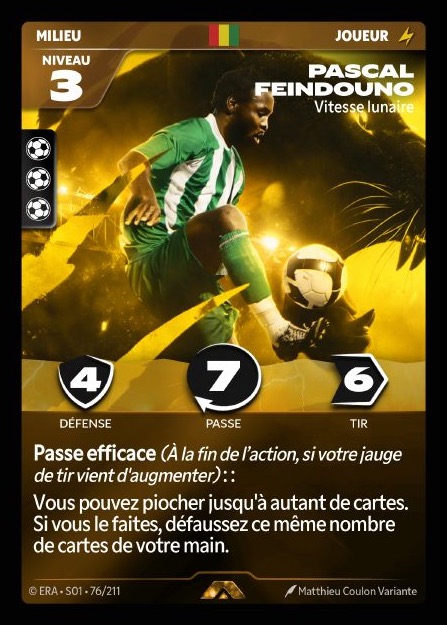 Pascal Feindouno - Vitesse lunaire